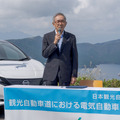 日本観光自動車道協会 代表理事会長 中川均氏。