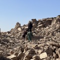 アフガニスタン地震の被災地