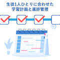 専用の学習計画と徹底したスケジュール管理