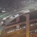 2022年1月6日の大雪：車両の滞留（首都高速台場線）