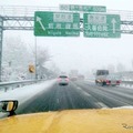 NEXCO東日本の過去事例：南岸低気圧による関東地方における高速道路への影響（圏央道・鶴ヶ島JCT付近の積雪状況）