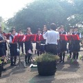 小金井市の中学生の吹奏楽演奏も行われる