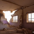 破壊された学校（シリア）