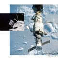 ISS サービスモジュールとサービスモジュール搭載 MPAC＆SEED