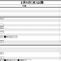 首都圏9月19日版・男子2月5日以降