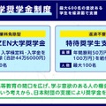 ZEN大学奨学金制度