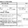 入学志願者の募集および入学者の選抜