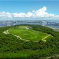 現在の海の森公園の全景