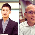 (左) 英語科講師の天倉一博氏　　　(右) 数学科講師の隣裕之氏
