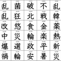 今年の漢字　第2位の漢字