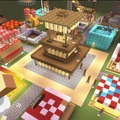 マインクラフトで屋台建築体験