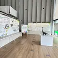企画展「見かたをひろげる、ふしぎな恐竜展」のようす