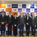 締結式（2026年3月9日）のようす