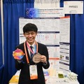 ジョージ・ヤンコポーロス革新賞（最高賞）、物理学・天文学部門 優秀賞1等受賞：栗林輝さん（市立札幌開成中等教育学校）