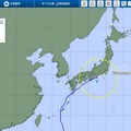 台風経路図