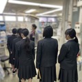 星野高校 医専コース1期生が日本大学 医学部を訪問したときのようす