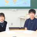 共学化1期生の中学1年生のおふたり