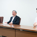 左から、Bettyさん、三村教授、森次さん