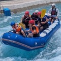 カヌスラで海そなえ！ ラフティング体験