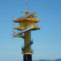 白浜海象観測所の観測塔