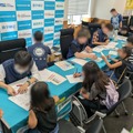 2025年「こども霞が関見学デー」日本数学検定協会ブースのようす