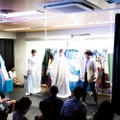 立正祭で行われる劇のようす