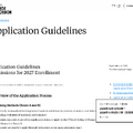 2027年度入学者選抜募集要項（Application Guidelines for 2027 Enrollment）