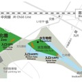 入退園門の位置