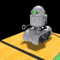 リモコン型ロボットのスタートゾーン