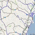 東日本大地震 Googleマップ、被災地における自動車の通行実績情報を提供開始