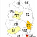 岩手県のインフルエンザ報告状況（第45週）