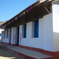 支援を受けて建設された小学校の校舎
