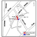 京成押上線の押上第2号踏切道と押上第3号踏切道。4月27日の終列車後に廃止される予定。