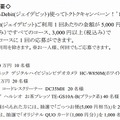 「J-Debit（ジェイデビット）使ってトクトクキャンペーン！’14夏」概要