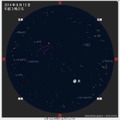 ペルセウス座流星群（8月13日午前3時ごろ 全天の様子）