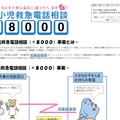 小児救急電話相談（＃8000）