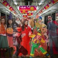 「SHIBUYA『オトナハロウィン』PROJECT2014」車内ハロウィン仮装コンテストのイメージ