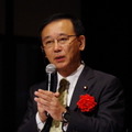 谷垣禎一日本サイクリング協会会長（自民党幹事長）