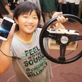 TOYOTA HackCars Days 2014 in Tokyoで最優秀賞を受賞した、親子で運転を楽しむアプリ「シンクロナイズド・ドライビング」開発チームのリーダーななちゃん