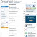 プリンストン大学のランキング指標