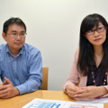 「学生総合支援ネットワーク」を担当する相川章子教授と西八條平和氏