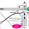 新宿代々木キャンパス　地図