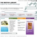 大英図書館サイト（画像） 大英図書館サイト（画像）