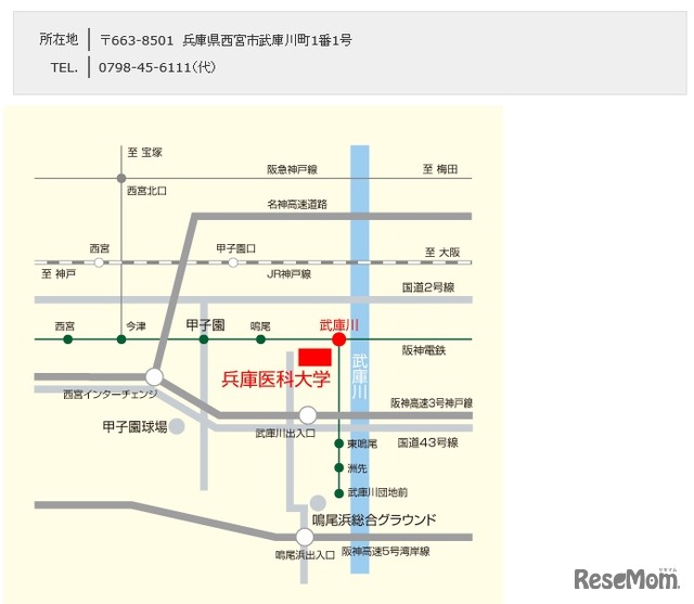 兵庫医科大学 西宮キャンパス