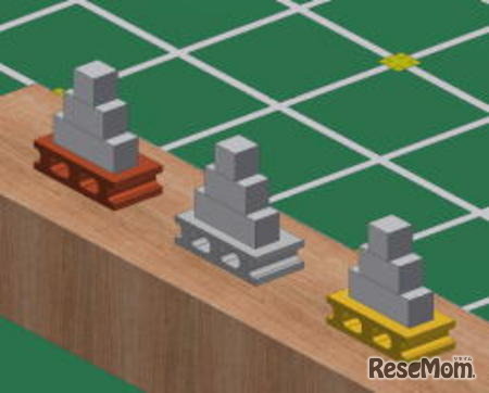 ロボットによる築城がテーマの競技「OSHIROBO」