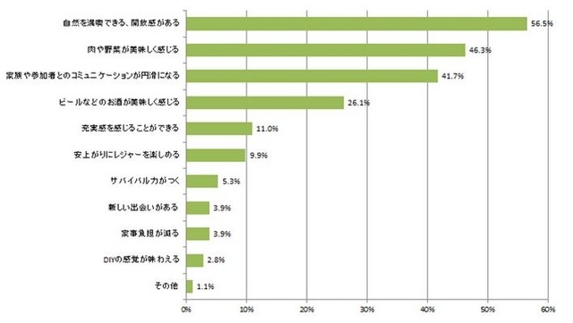 バーベキューの好きなところ