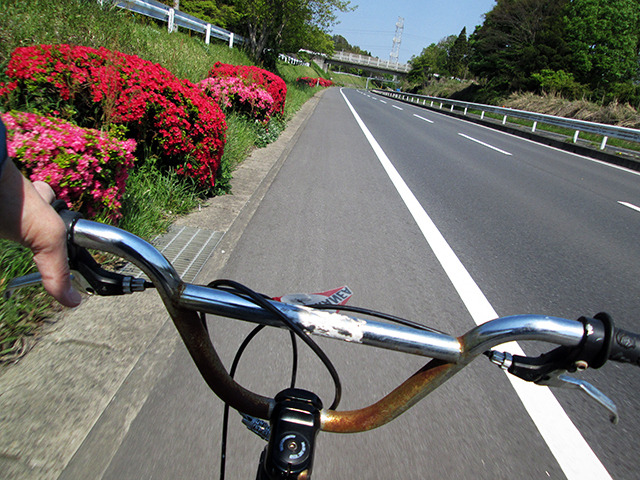 千葉外房有料道路を自転車で走る（軽車両等30円、9月30日まで無料）