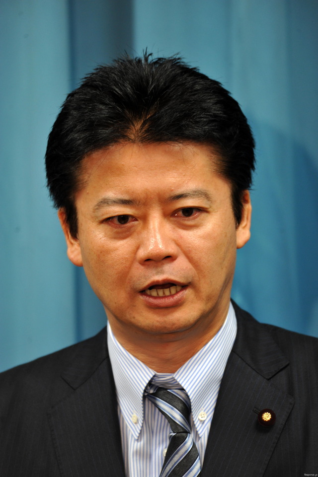 玄葉光一郎内閣府特命担当相　撮影＝石田信一郎