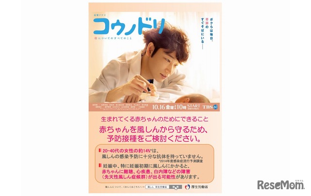 「コウノドリ」リーフレット（厚生労働省　平成27年10月作成）