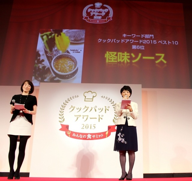 「クックパッドアワード2015（キーワード部門）」の6位は「怪味ソース」